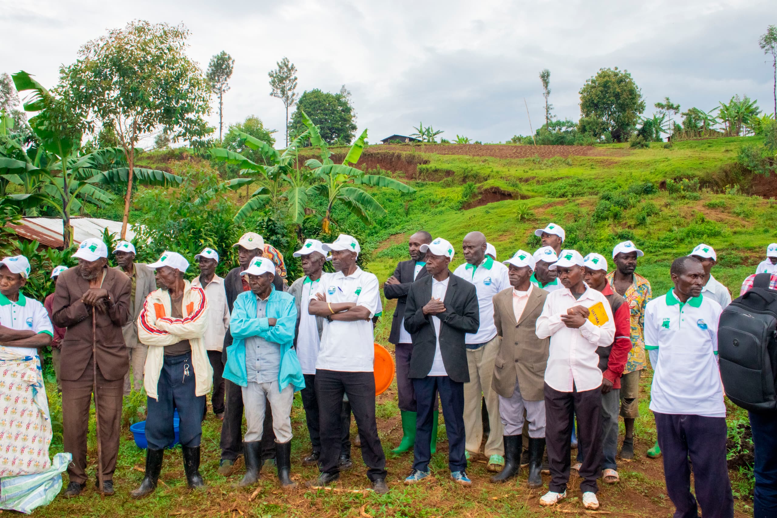 Distribution de plants aux communautés de Walungu